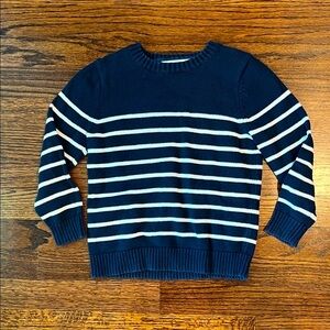 Old Navy Kids Striped Navy and White Sweatshirt